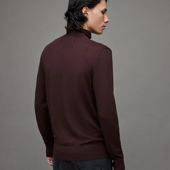 ALLSAINTS Mode Merino Roll Neck Jumper Size M - Picture 3 of 9